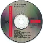 Julio Iglesias - Starry Night (CD, Album) - Afbeelding 3