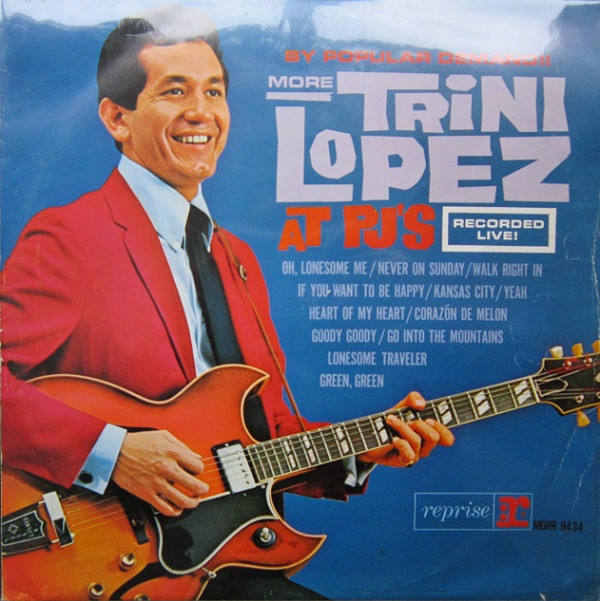 Trini Lopez - By Popular Demand More Trini Lopez At P.J.'s (LP, Album)