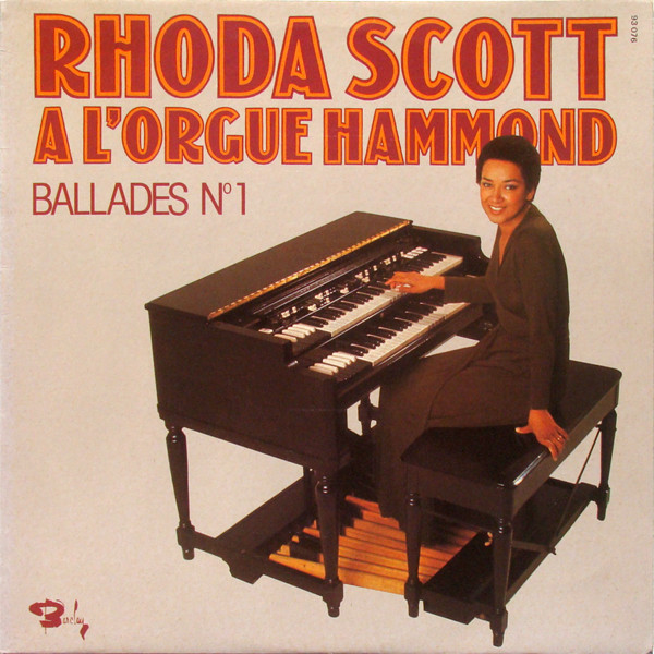 Rhoda Scott - A L'Orgue Hammond - Ballades № 1 (LP, Album, RE)