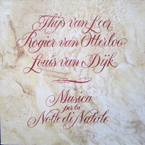Thijs van Leer, Rogier van Otterloo, Louis van Dijk - Musica Per La Notte Di Natale (LP, Emb)