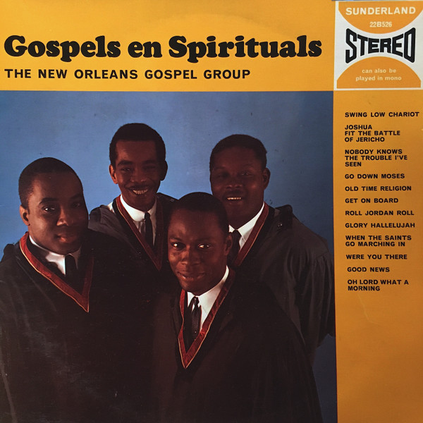 The New Orleans Gospel Group - Gospels En Spirituals (LP, RP)