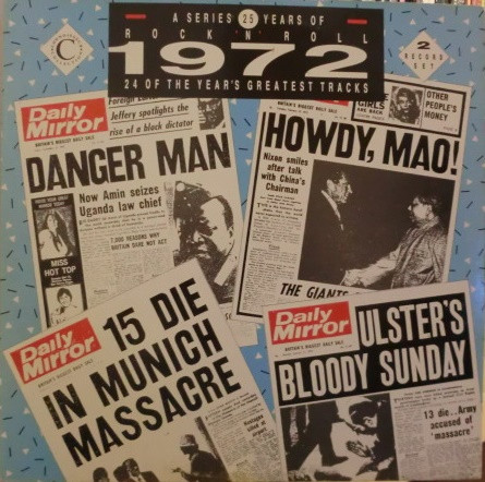 Various - 25 Years Of Rock 'N' Roll 1972 (2xLP, Comp, Fol)