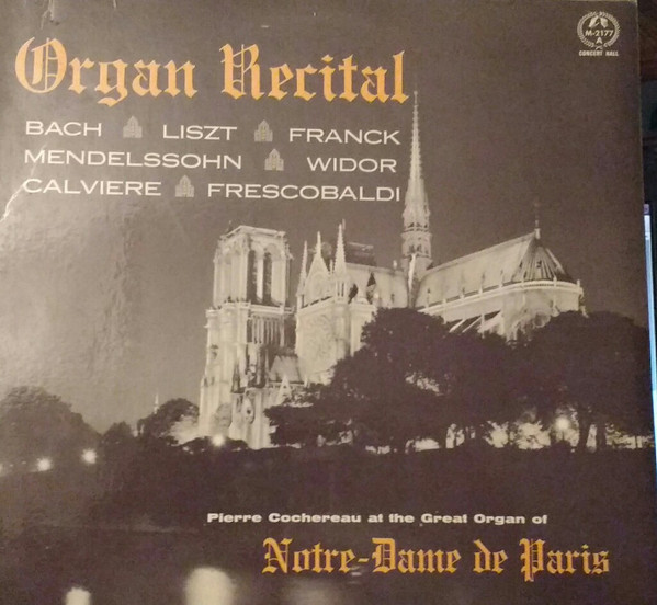 Various - Pierre Cochereau - Organ Recital (LP, Mono)