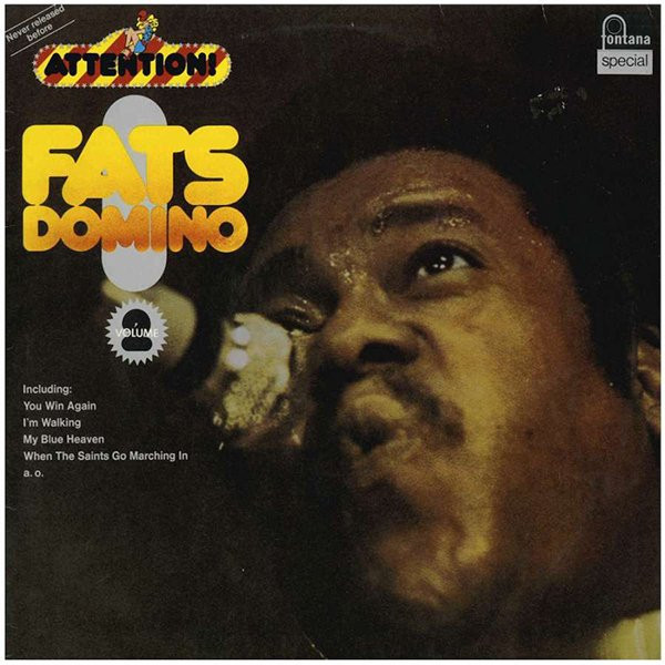 Fats Domino - Attention! Fats Domino! Vol. 2 (LP, Comp, RE)