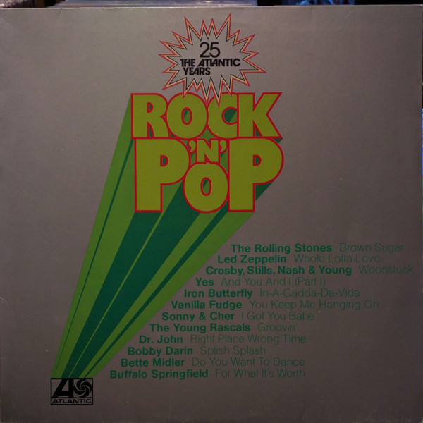 Various - 25 - The Atlantic Years Rock 'N' Pop (LP, Comp)