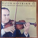 Beethoven*, David Oistrakh*, French National Radio Orchestra*, André Cluytens - Violin Concerto (LP, Album, Mono, RP, Scr)
