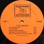Fats Domino - Fats Domino (LP, Album, RE) - Afbeelding 3