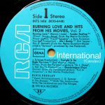 Elvis* - Burning Love And Hits From His Movies, Vol. 2 (LP, Comp) - Afbeelding 3