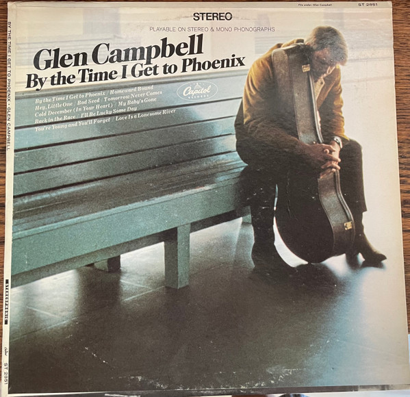 Glen Campbell - By The Time I Get To Phoenix (LP, Album, Scr)