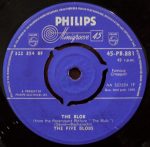The Five Blobs - The Blob (7", Single)