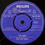 The Five Blobs - The Blob (7", Single)