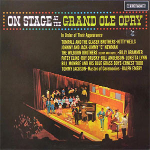 Various - On Stage At The Grand Ole Opry (LP, Album, Mono, RE)