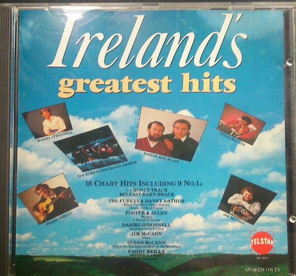 Various - Ireland's Greatest Hits (CD, Comp)