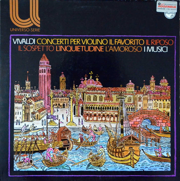 Vivaldi* - I Musici - Concerti Con Titoli (LP)