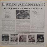 The John Vartan Ensemble - Dance Armenian! (LP, Album) - Afbeelding 2