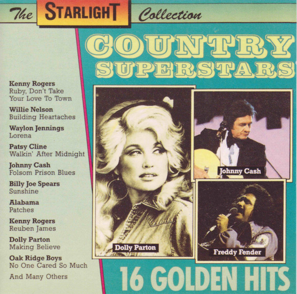 Various - Country Superstars 16 Golden Hits (CD, Comp)