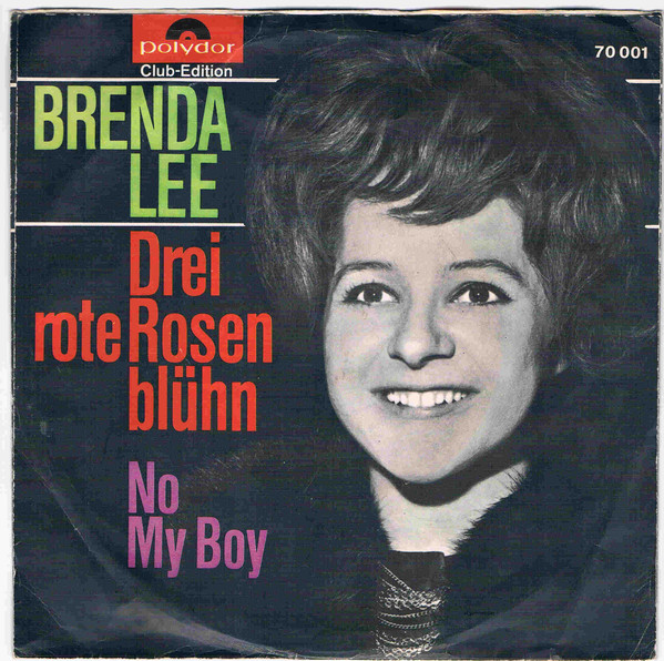 Brenda Lee - Drei Rote Rosen Blühn (7", Single)