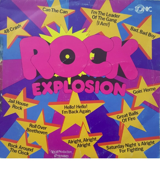 The Hiltonaires - Rock Explosion (LP, Album)