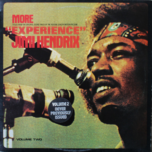 Jimi Hendrix - More  "Experience" Jimi Hendrix (Titles From The Original Sound Track Of The Feature Length Motion Picture) (Volume Two) (LP, Album)