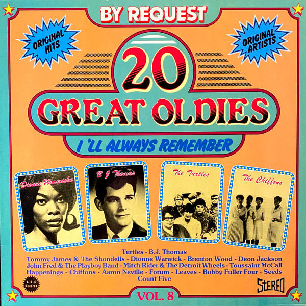Various - By Request - 20 Great Oldies - I'll Always Remember Vol. 8 (LP, Comp)