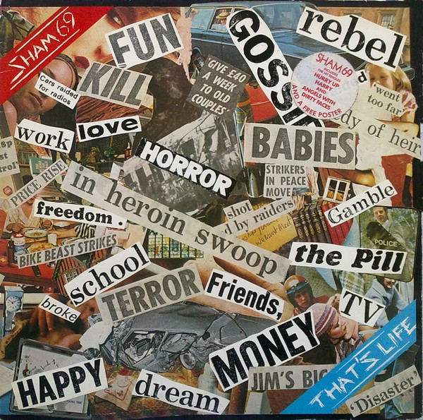 Sham 69 - That's Life (LP, Album, Gat)