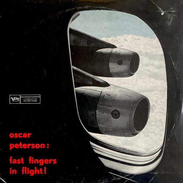 Oscar Peterson - Fast Fingers In Flight! (10", Album)