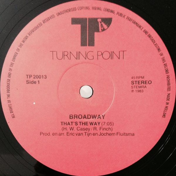 Broadway (6) - That's The Way (I Like It) / Dance On (12")