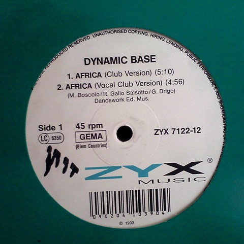 Dynamic Base - Africa (12")