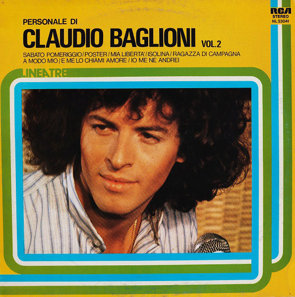 Claudio Baglioni - Personale Di Claudio Baglioni Vol. 2 (LP, Comp, Promo)