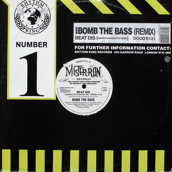 Bomb The Bass - Beat Dis (Remix) (12")
