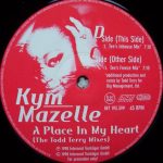 Kym Mazelle - A Place In My Heart (The Todd Terry Mixes) (12", Promo)