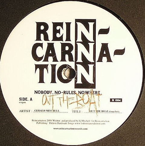 Gerald Mitchell - Out The Boat (12")