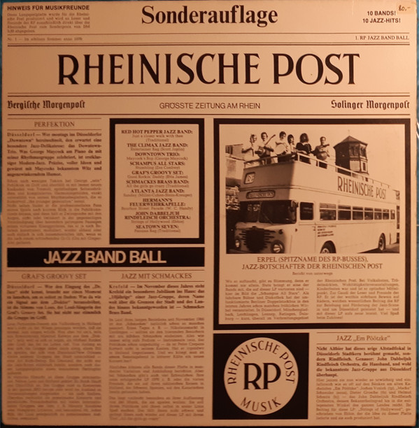 Various - 1. RP - Jazz Band Ball (LP)