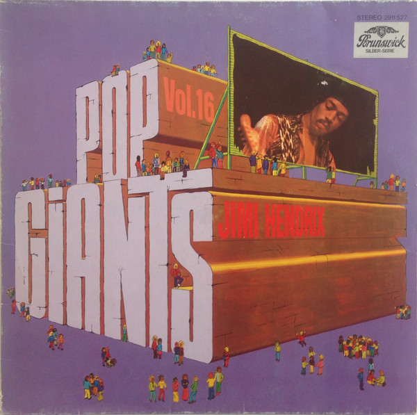 Jimi Hendrix - Pop Giants, Vol. 16 (LP, Comp)