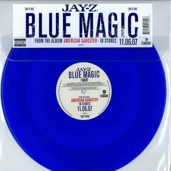 Jay-Z - Blue Magic (12", Single, Blu)
