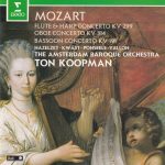 Mozart*, The Amsterdam Baroque Orchestra, Ton Koopman - Concertos For Flute & Harp KV 299, Oboe Concerto KV 314, Bassoon Concerto KV 191 (CD, Album)