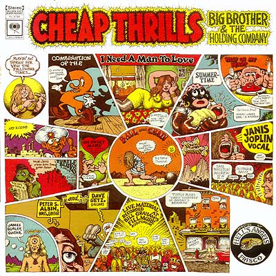 Big Brother & The Holding Company - Cheap Thrills (LP, Album, RE, Gat)