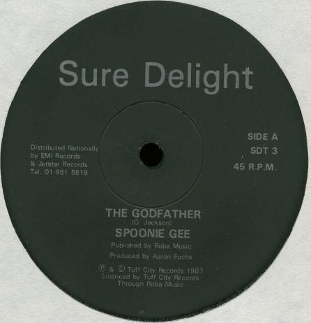 Spoonie Gee - The Godfather (12", Bla)