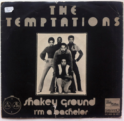 The Temptations - Shakey Ground (7", Single)