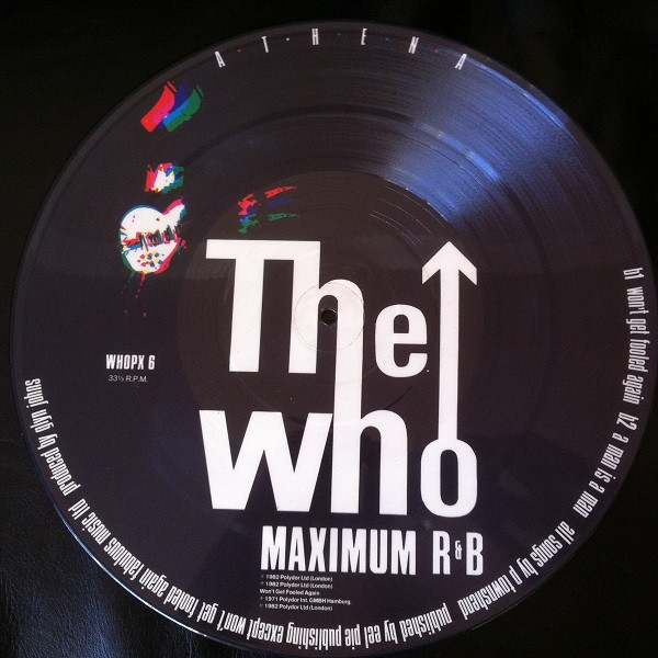 The Who - Athena (12", Single, Pic)