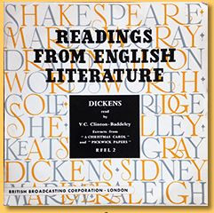 V.C. Clinton-Baddeley - Readings From English Literature - Dickens (10")