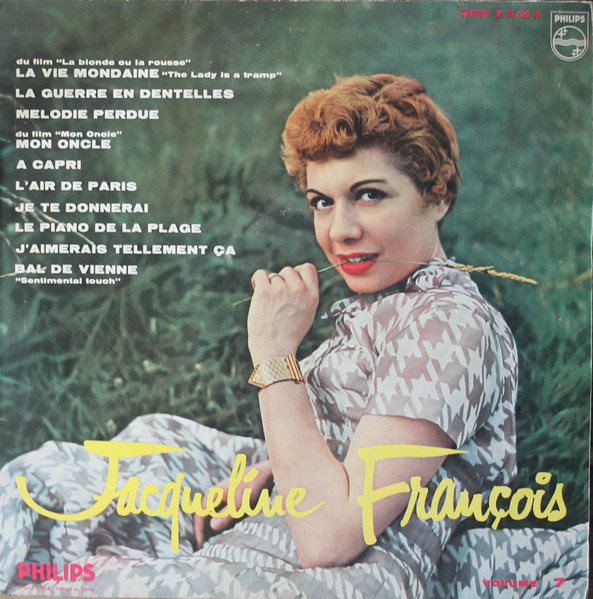 Jacqueline François - Volume 7 (10", Album)
