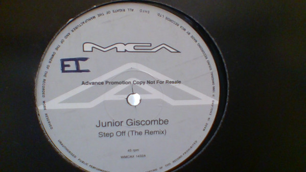Junior Giscombe* - Step Off Remix (12", Promo)
