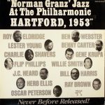 Various - Norman Granz' Jazz At The Philharmonic Hartford, 1953 (LP, Album, RE, Gat)