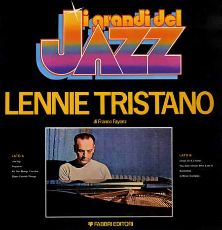 Lennie Tristano - Lennie Tristano (LP, Comp, Mono)