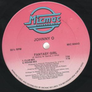 Johnny O - Fantasy Girl (12", RE, 928)