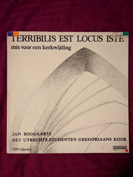 Utrechts Studenten Gregoriaans Koor - Terribilis Est Locus Iste (LP, Album, RE, Gat)