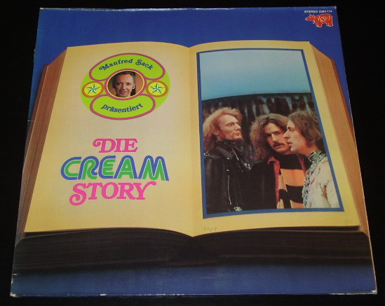 Cream (2) - Die Cream Story (Manfred Sack Präsentiert) (LP, Comp)
