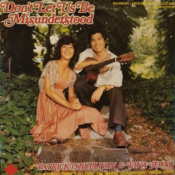 Patrick O'Sullivan & Lina Jeong - Don't Let Us Be Misunderstood (LP, Album, Whi)