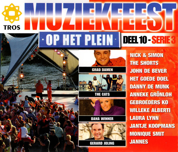 Various - Muziekfeest Op Het Plein - Deel 10 - Serie 3 (2xCD, Comp)